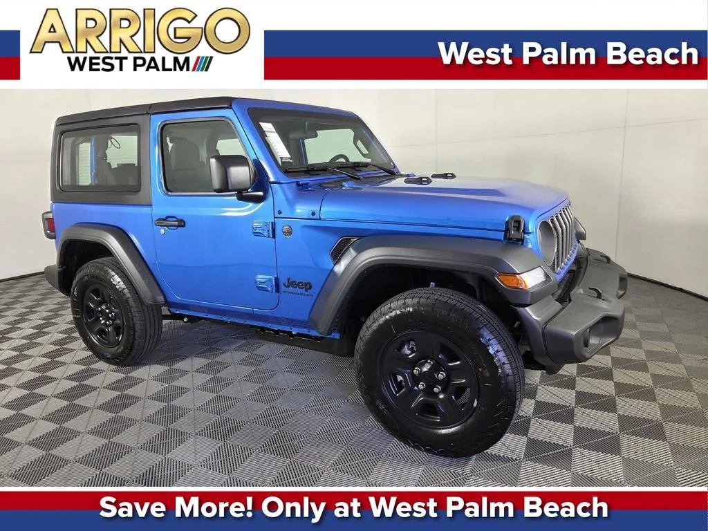 New 2026 Hydro Blue Pearl-Coat Exterior Paint Jeep Sport image 1