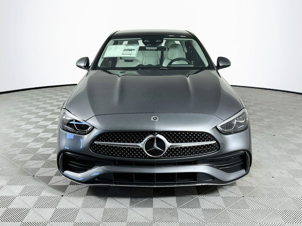 New 2026 Selenite Grey Metallic Mercedes-Benz C 300 image 2