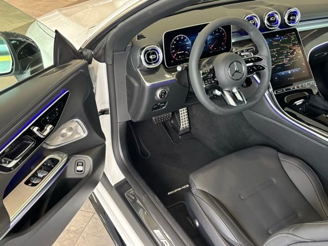 New 2026 MANUFAKTUR Moonlight White Metallic Mercedes-Benz AMG® CLE 53 4MATIC+ Cabriolet image 16