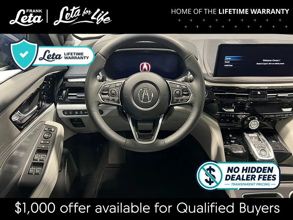 New 2026 Canyon River Blue Metallic Acura Advance Package image 18