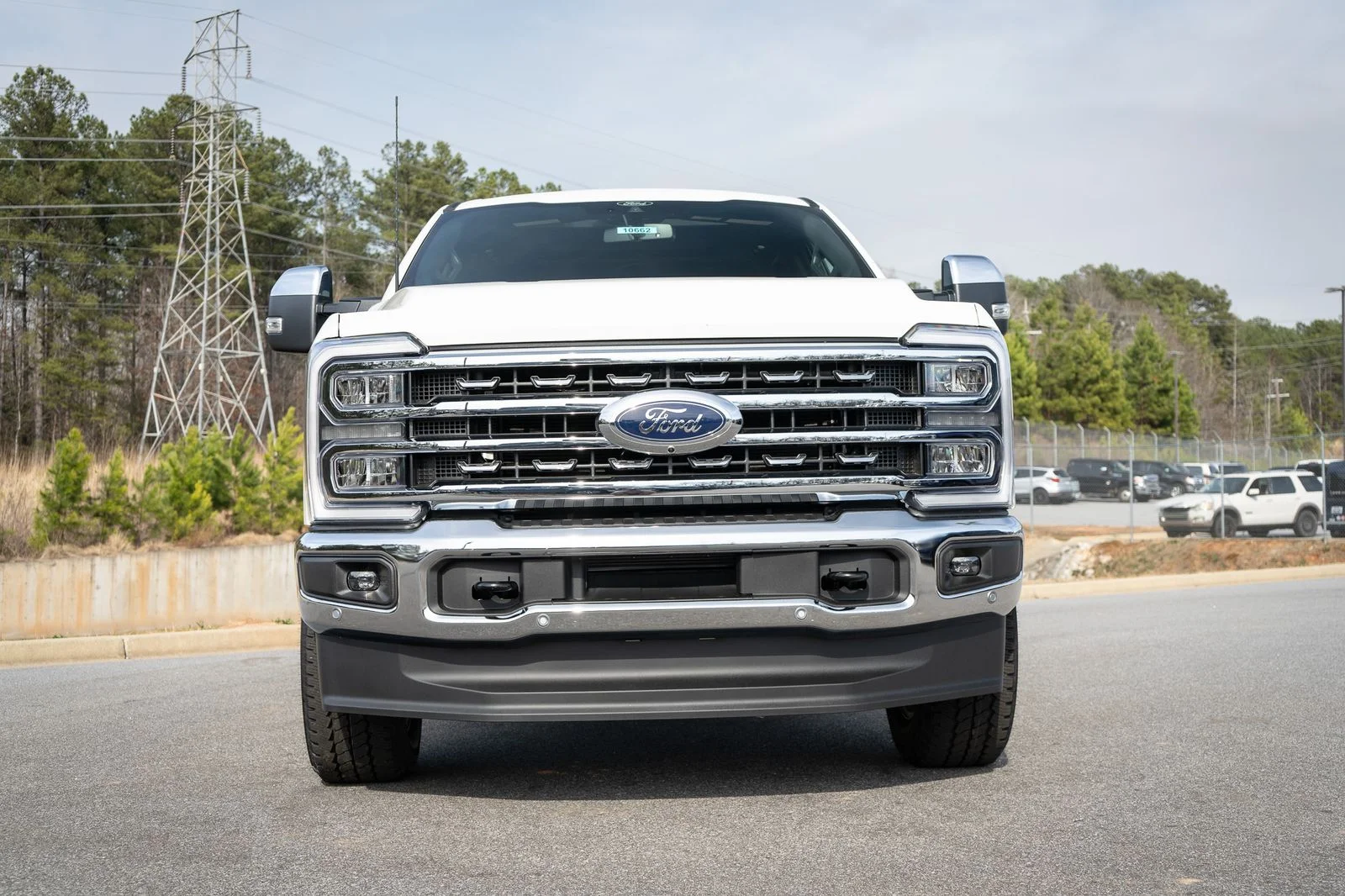 New 2026 Star White Metallic Tri-Coat Ford F-250® Lariat® image 8