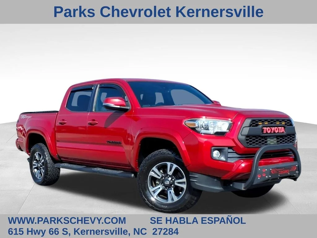 Used 2019 Red Toyota TRD Sport image 1