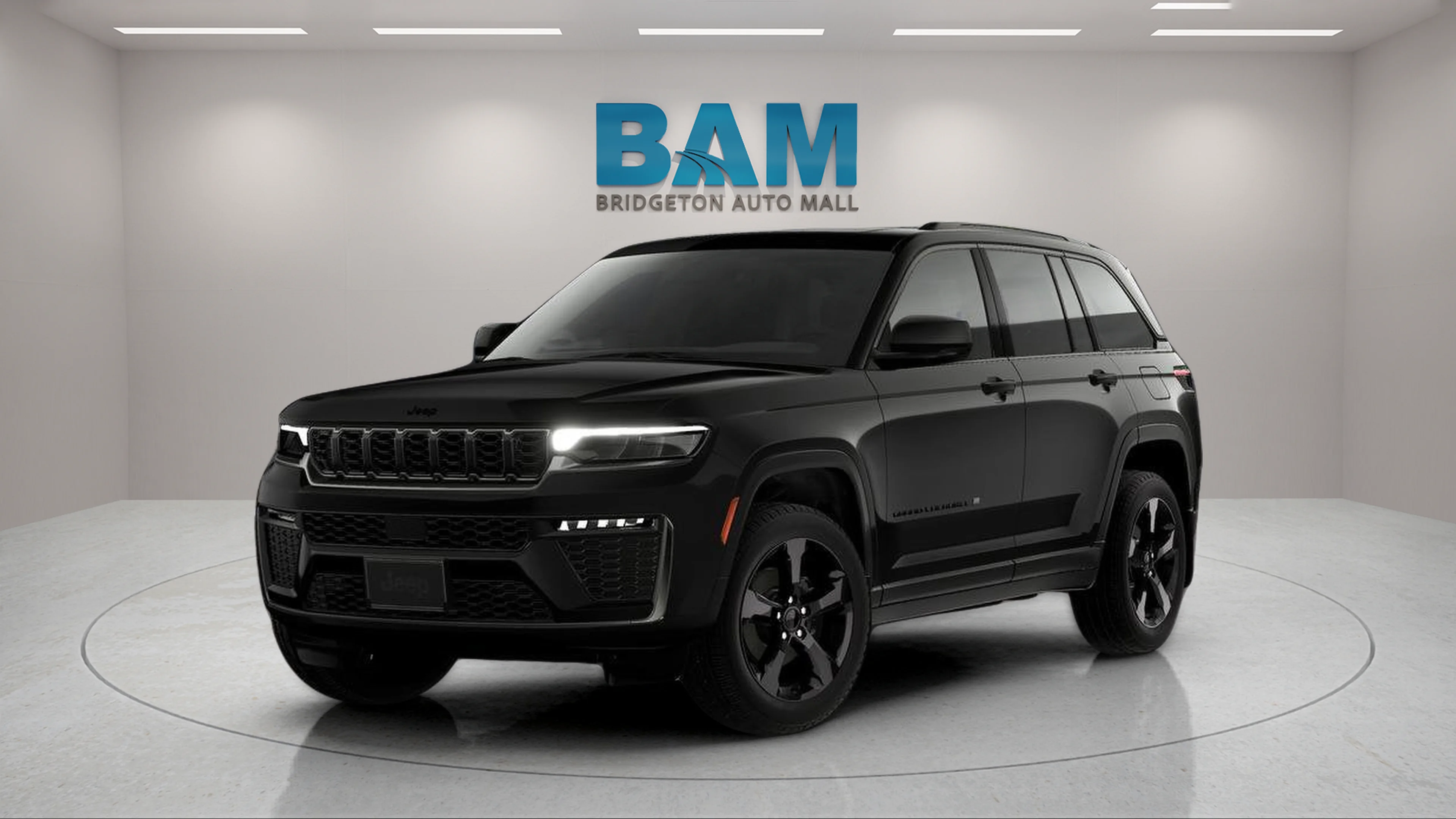 New 2026 Diamond Black Crystal Pearlcoat Jeep Limited image 5