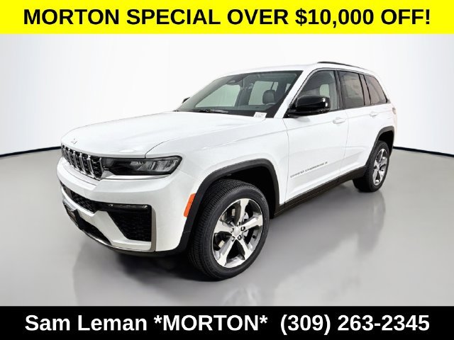 New 2026 Bright White Clear-Coat Exterior Paint Jeep Limited image 3