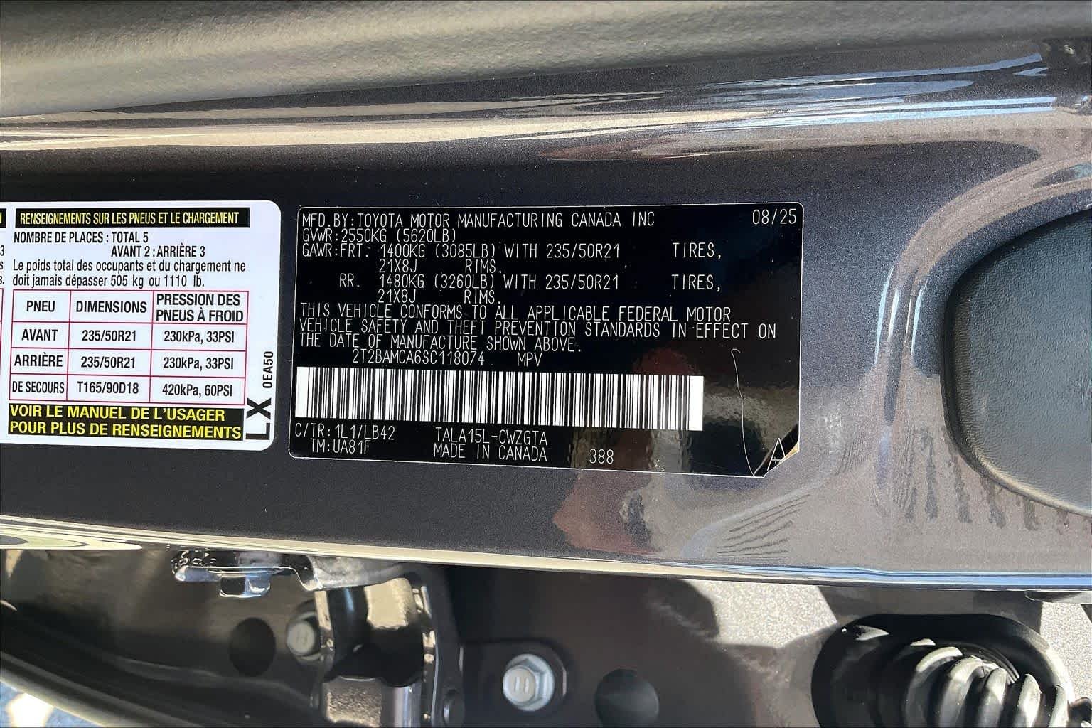 Used 2025 Cloudburst Gray Lexus Premium Plus image 31