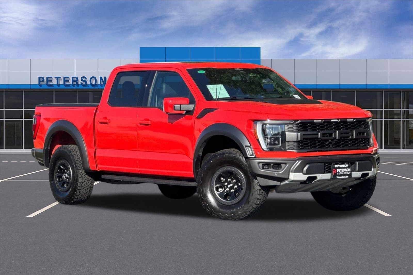 Used 2023 Orange Ford Raptor image 2
