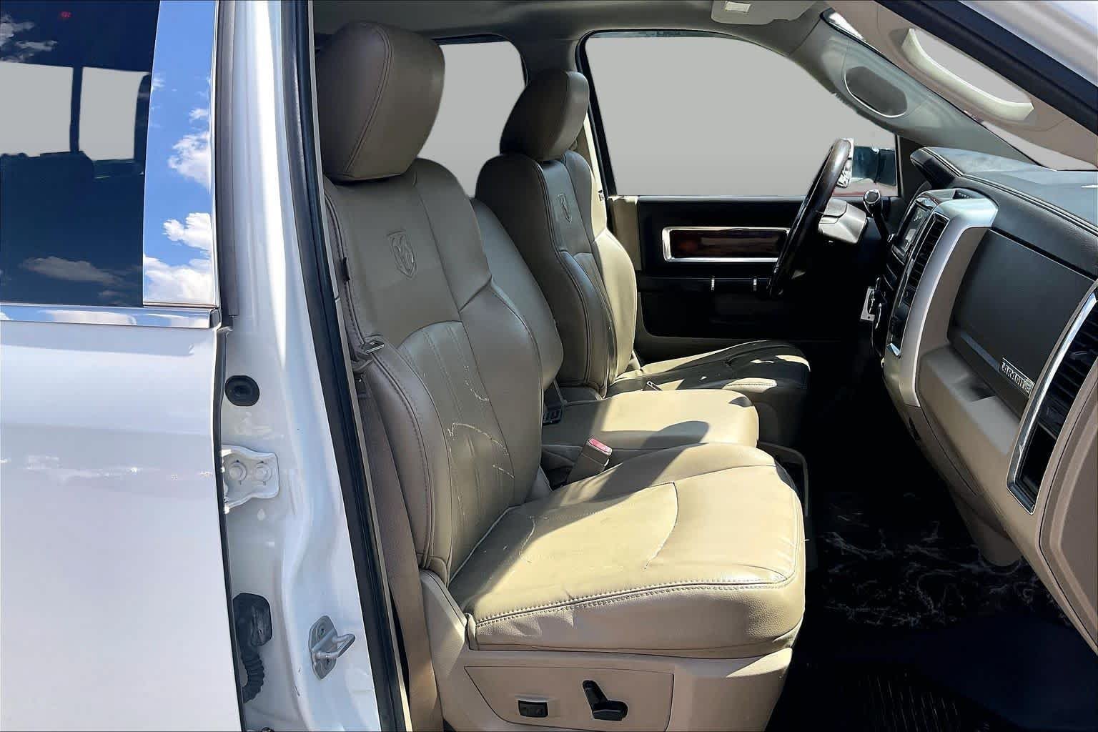 Used 2012 Bright White Ram Laramie image 8