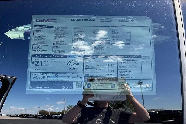 New 2026 Summit White GMC Elevation image 8