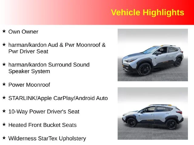 Used 2024 Silver Subaru Wilderness image 3