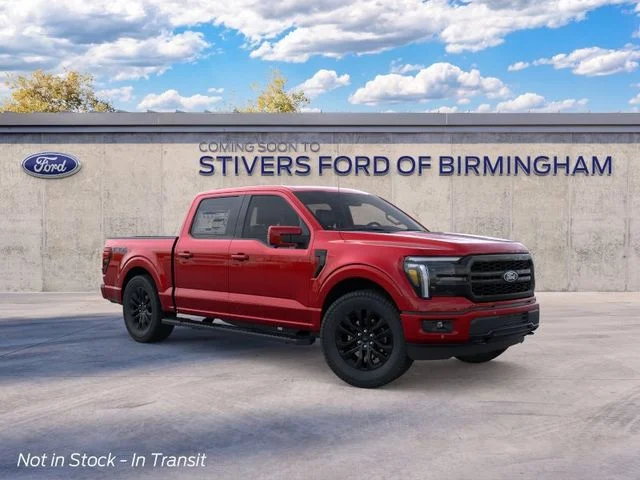 New 2026 Red Ford Lariat image 1