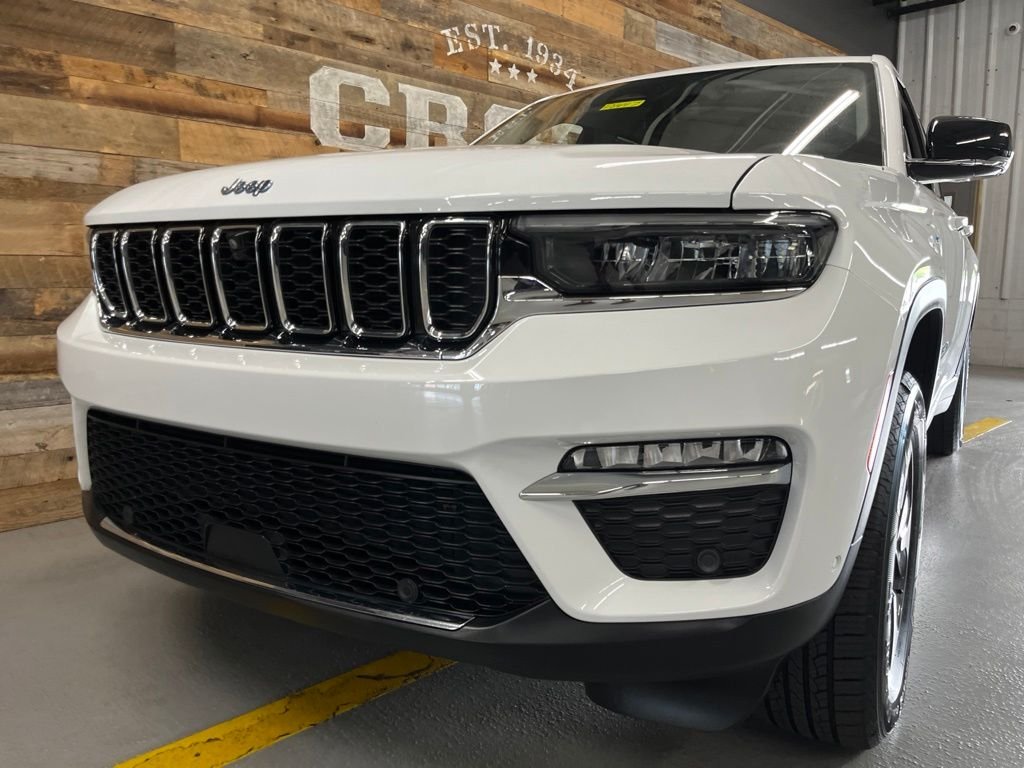 Used 2022 Bright White Clearcoat Jeep 4xe image 8