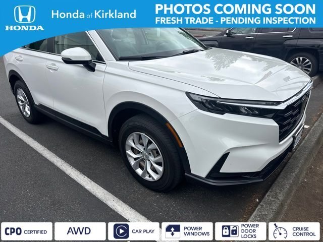 Certified Used 2024 Platinum White Pearl Honda LX image 1