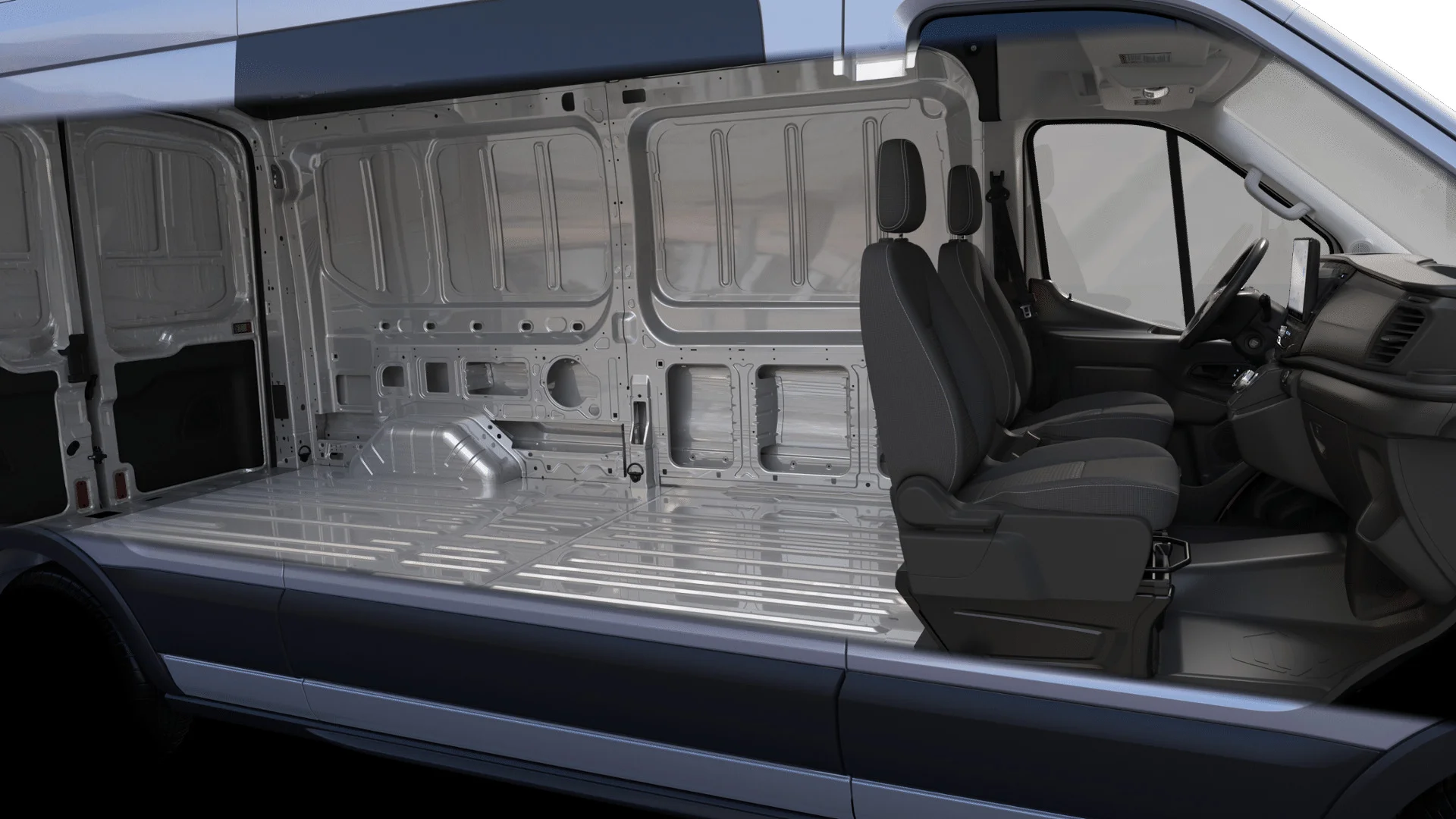 New 2024 White Ford Cargo Van image 4