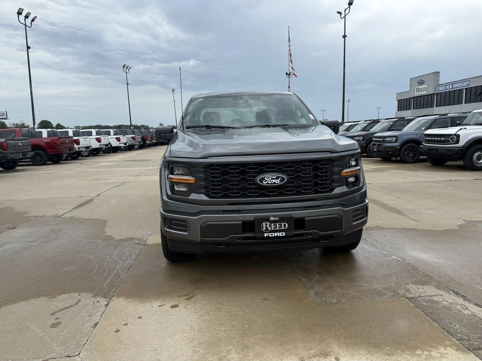 New 2026 Carbonized Gray Metallic Ford STX image 3