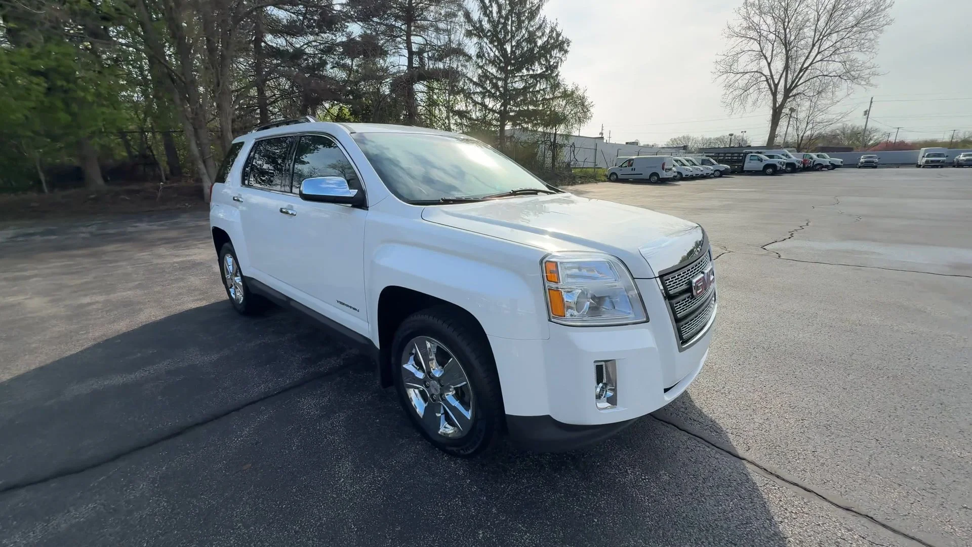 Used 2014 GMC Terrain SLT-2 with VIN 2GKFLYE3XE6361225 for sale in Painesville, OH