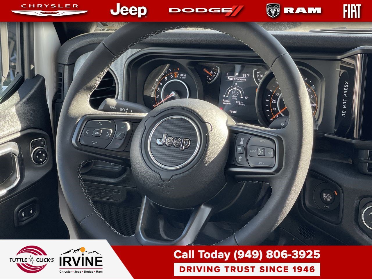 New 2026 Bright White Clearcoat Jeep Sport S image 15