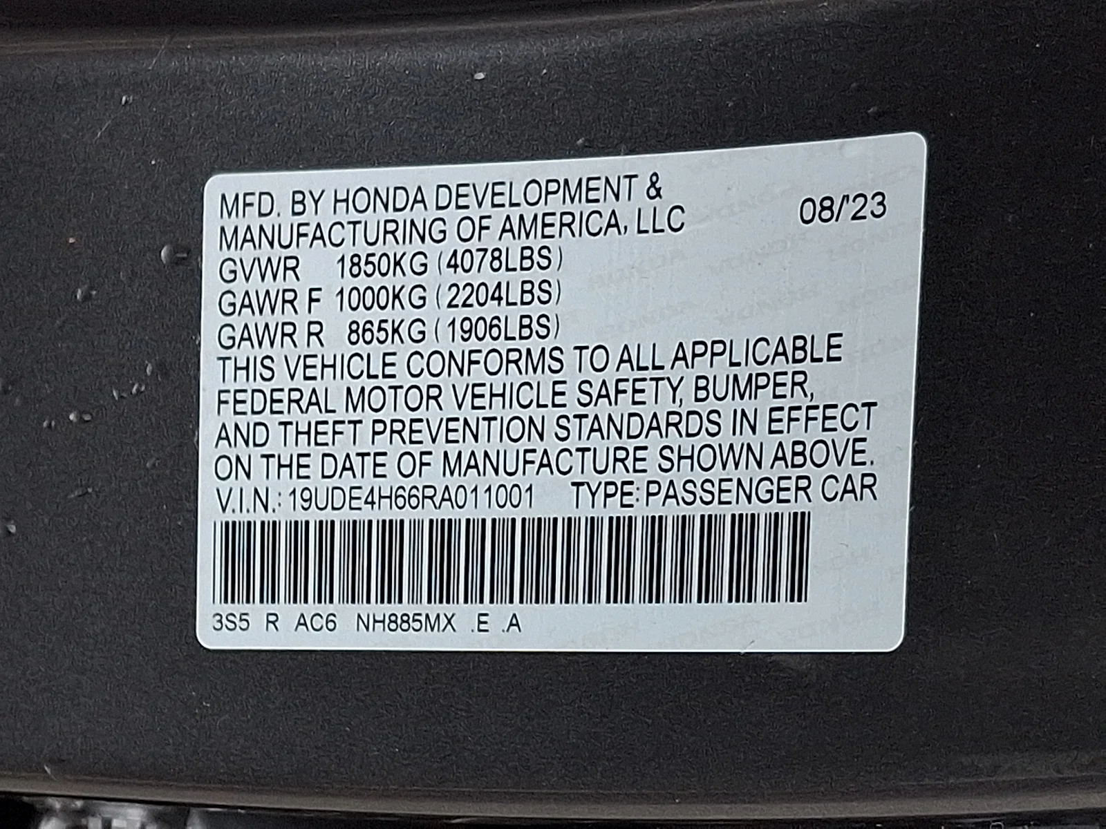 Certified Used 2024 Liquid Carbon Metallic Acura A-SPEC TECH image 26