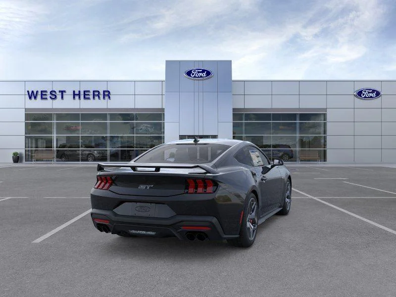 New 2026 Shadow Black Ford GT Premium Fastback image 8