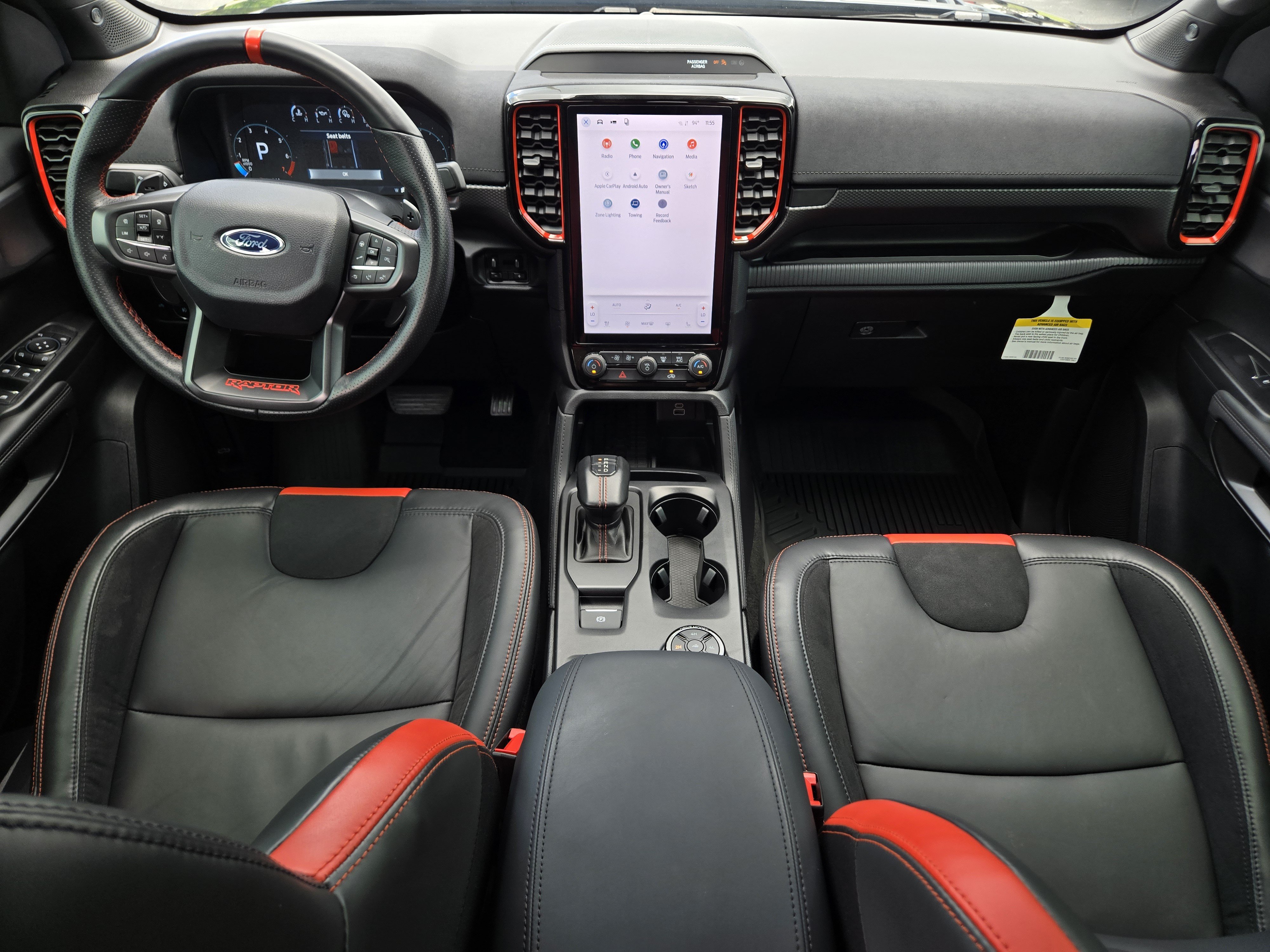 Used 2025 Shadow Black Ford Raptor image 19