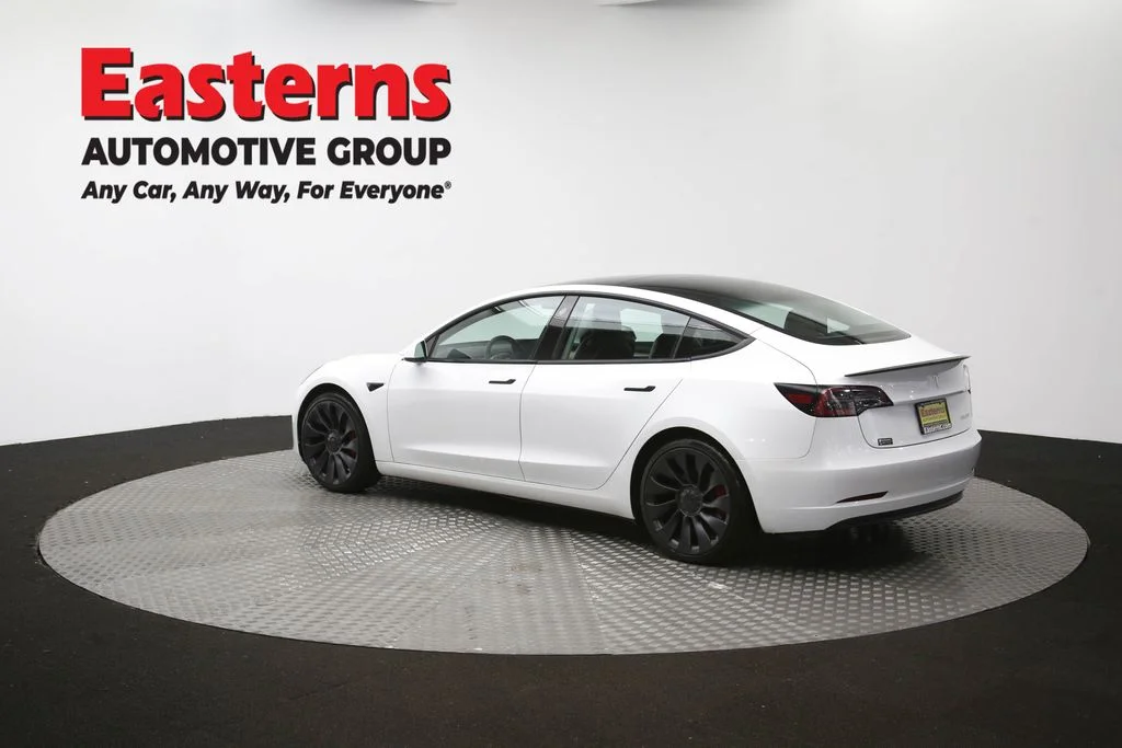 Used 2021 White Tesla Performance image 57
