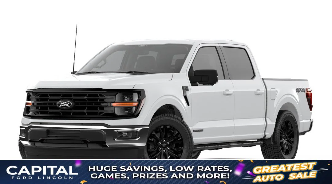 New 2026 Agate Black Metallic Ford XLT image 1