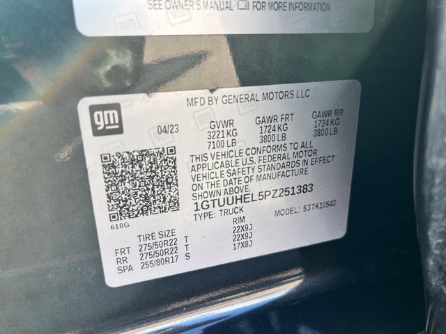 Used 2023 TITANIUM RUSH METALLIC GMC Denali Ultimate image 14