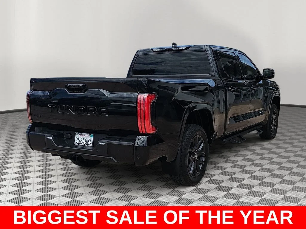 Used 2024 Midnight Black Metallic Toyota Platinum image 3