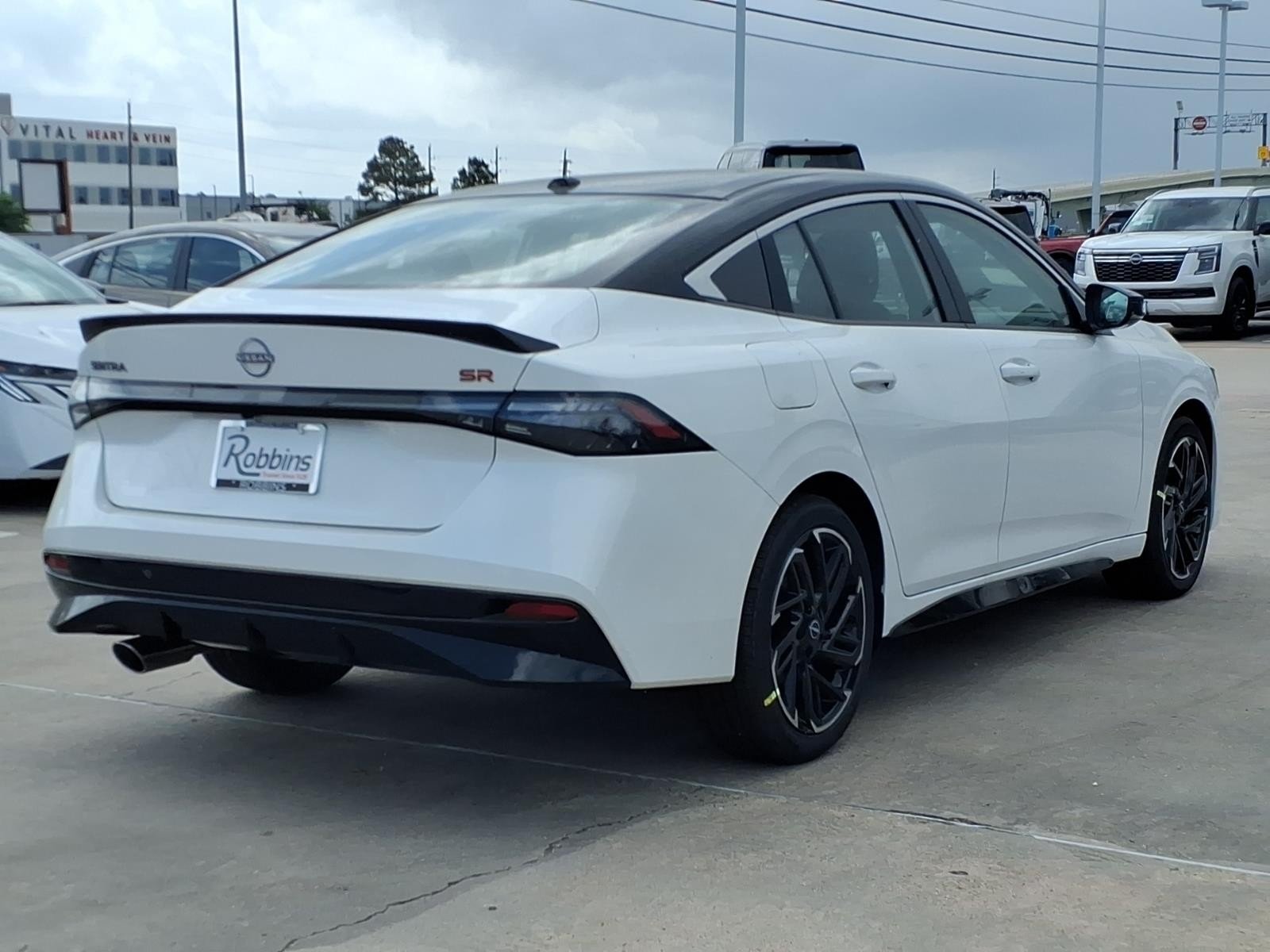 2026 Nissan Sentra SR White at Robbins Nissan