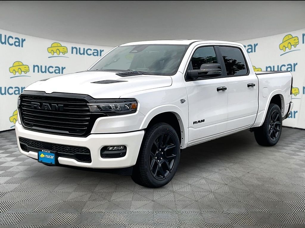 New 2026 Ivory White Tri-Coat Pearl-Coat Exterior Paint RAM Laramie image 4