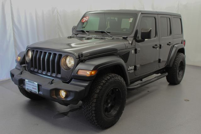 Used 2020 Gray Jeep Unlimited Sport S image 6