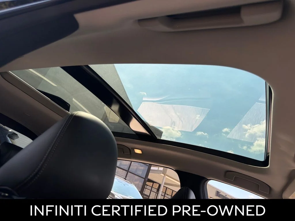 Certified Used 2023 Black Obsidian INFINITI LUXE image 10