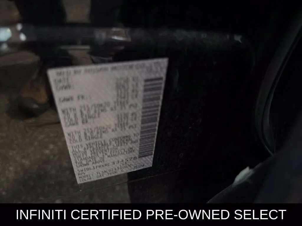 Certified Used 2024 Mineral Black INFINITI LUXE image 7
