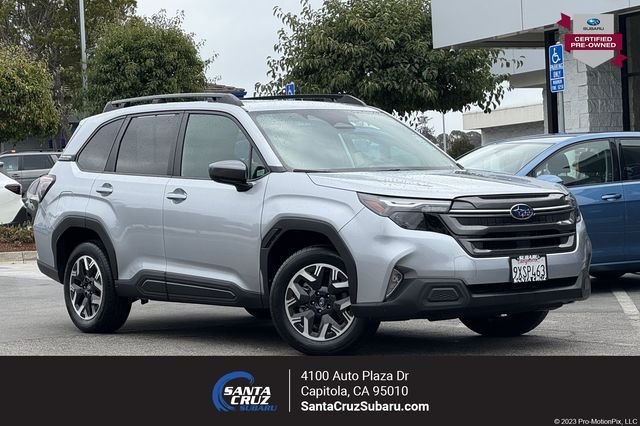 Certified Used 2026 Silver Subaru Premium image 1
