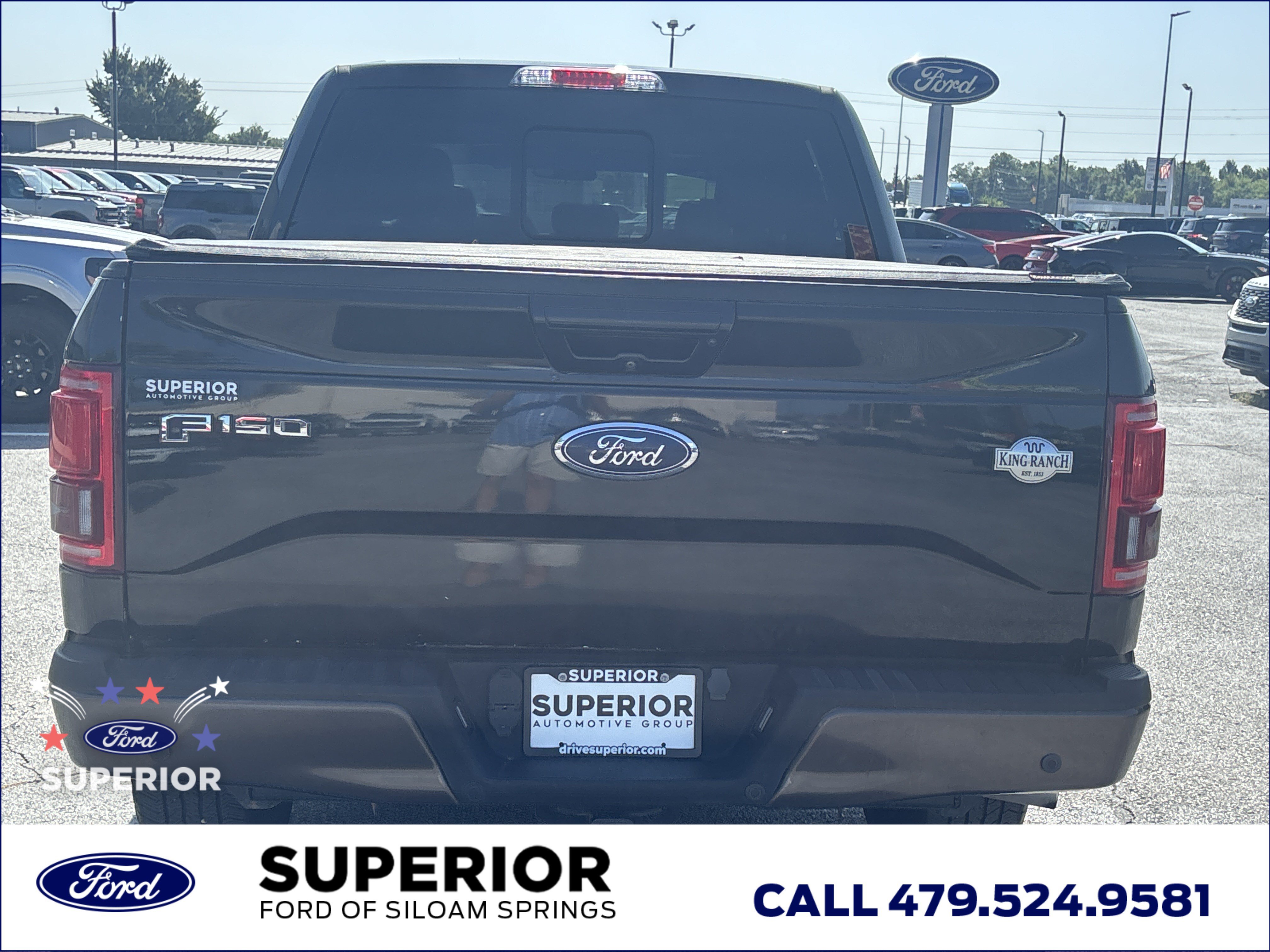 Used 2015 Tuxedo Black Metallic Ford King Ranch 4WD image 5