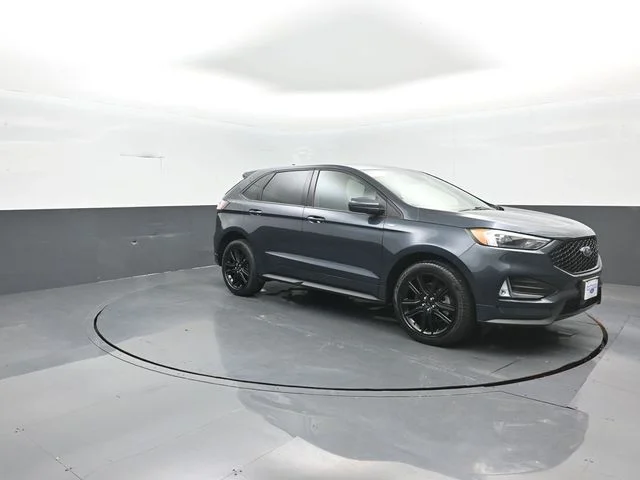 Certified Used 2024 Blue Metallic Ford ST Line image 2