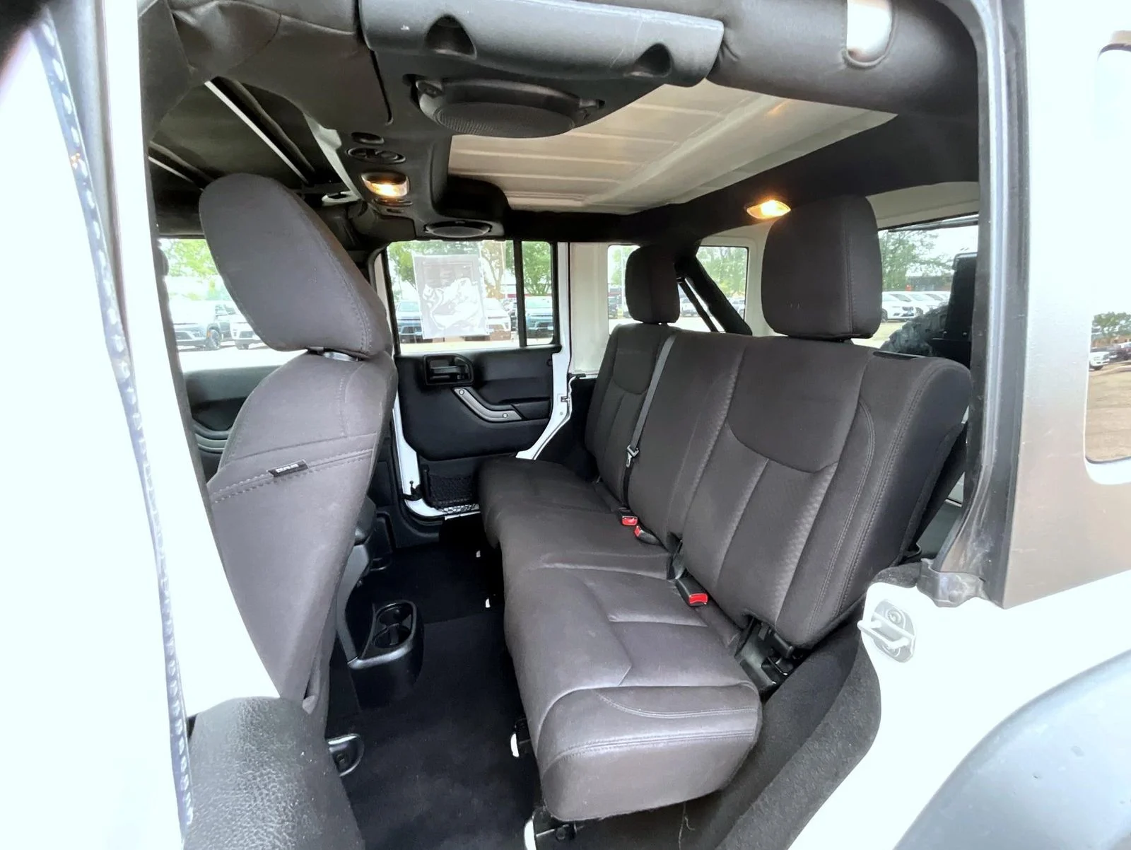 Used 2013 White Jeep Unlimited Sport image 20