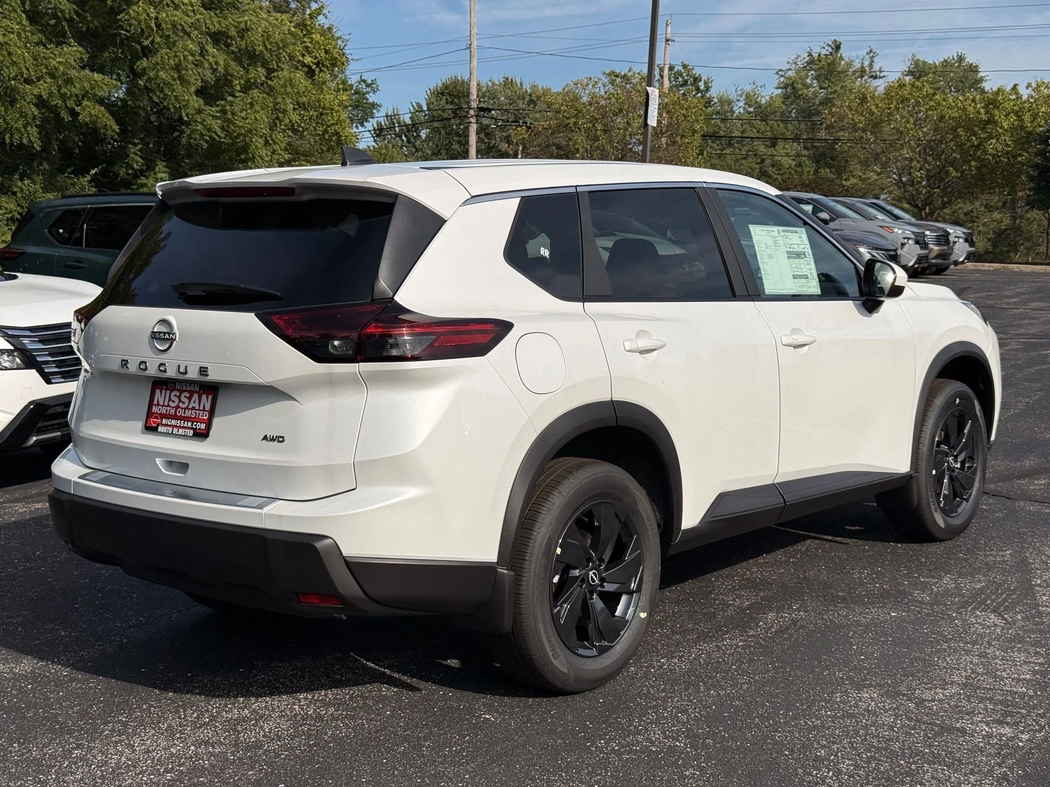 New 2026 White Pearl Nissan SV image 2