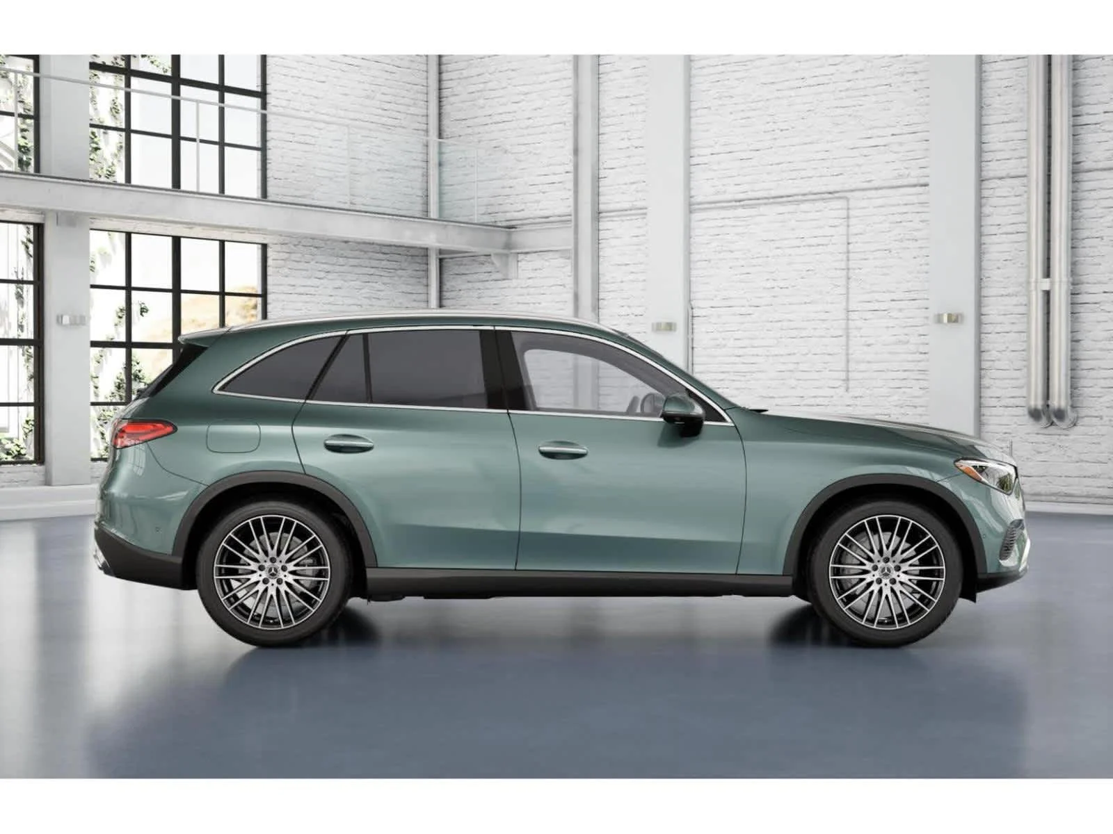 New 2026 Verde Silver Metallic Mercedes-Benz GLC 300 image 2