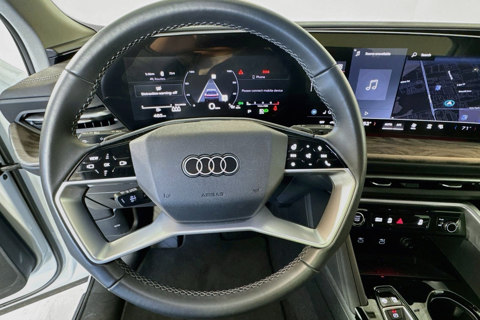Used 2025 Glacier White Metallic Audi Premium image 10