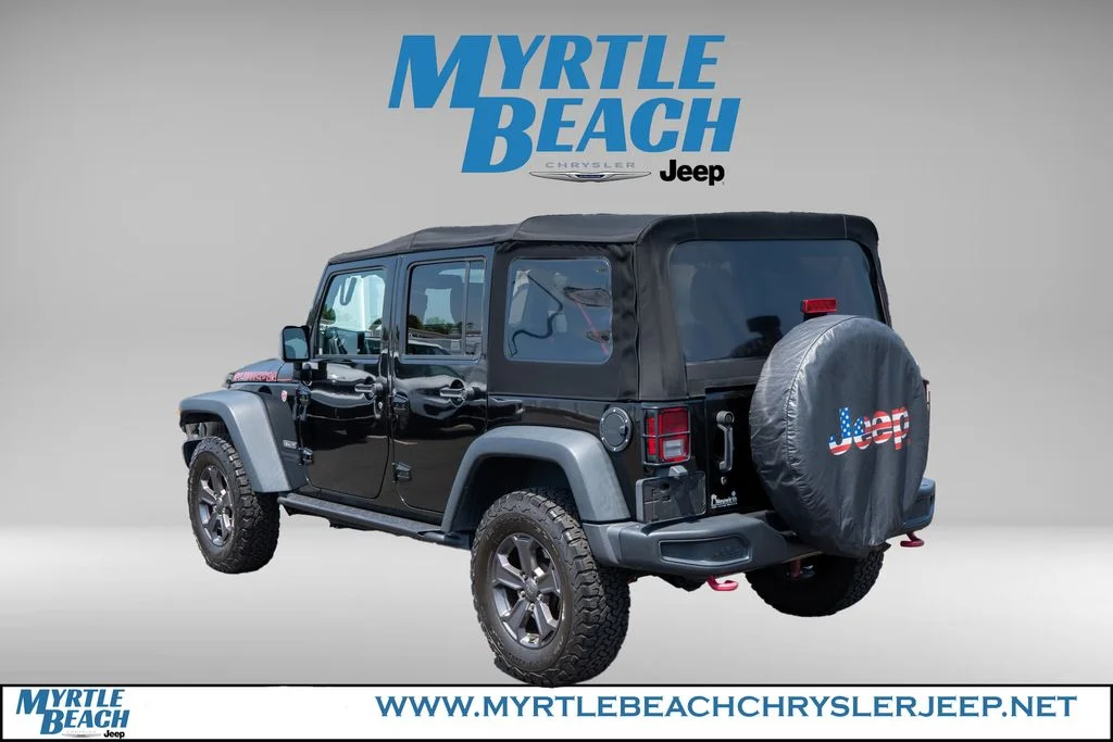 Used 2018 Black Clearcoat Jeep Unlimited Rubicon image 4
