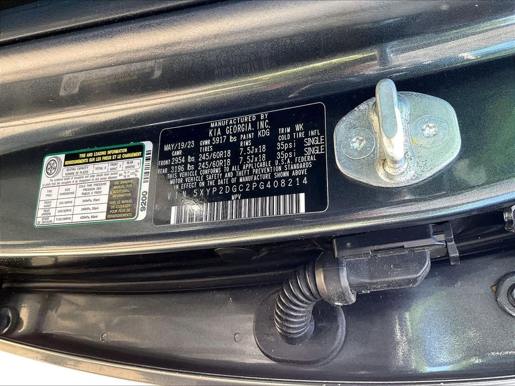 Used 2023 Gray Kia LX image 33