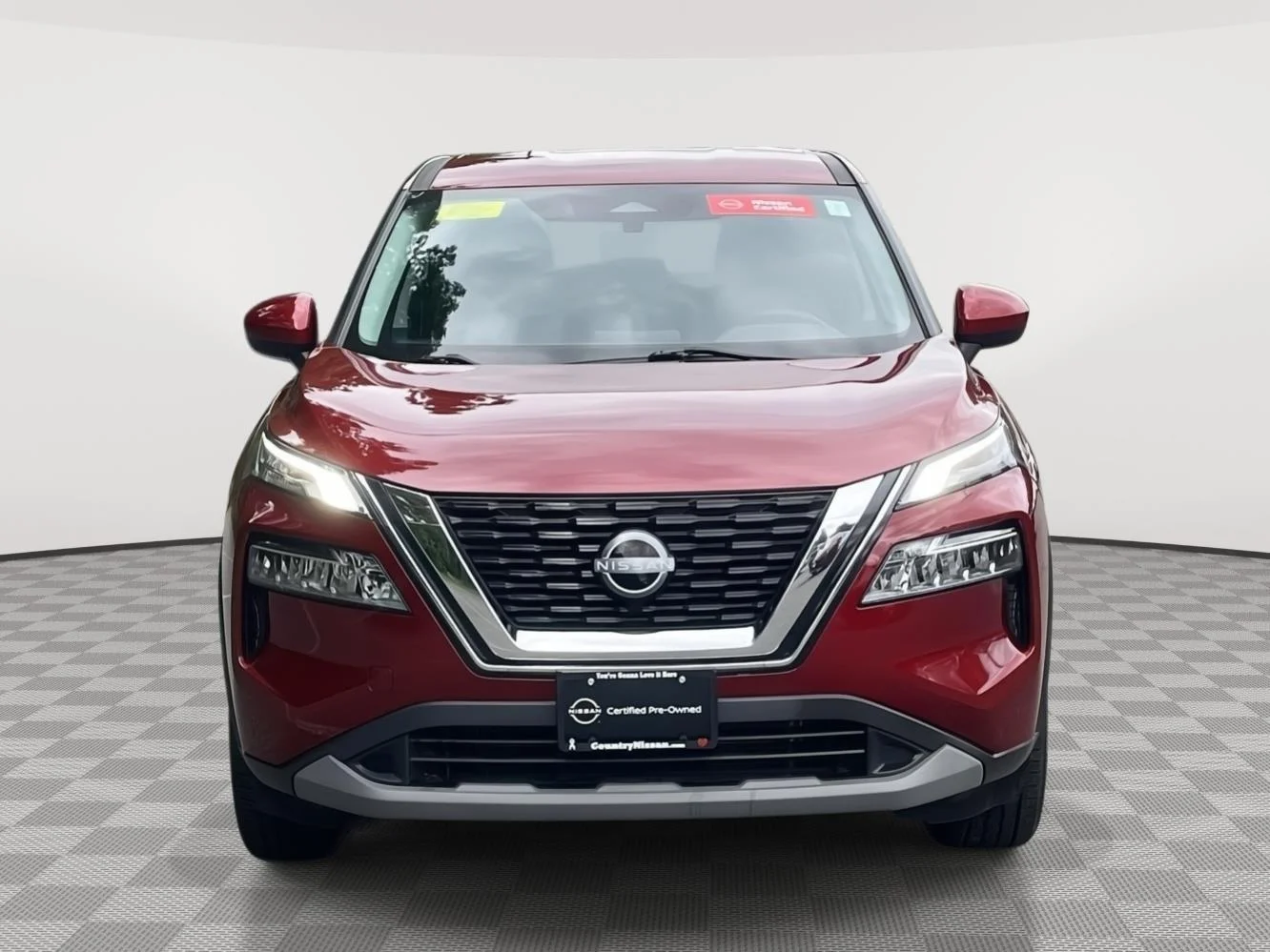 Certified Used 2023 Scarlet Ember Tintcoat Nissan SV image 2
