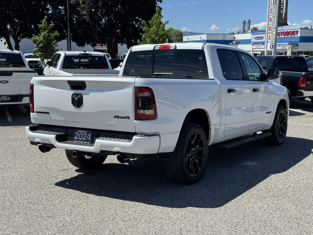 Used 2024 White RAM Laramie 4x4 Crew Cab image 6