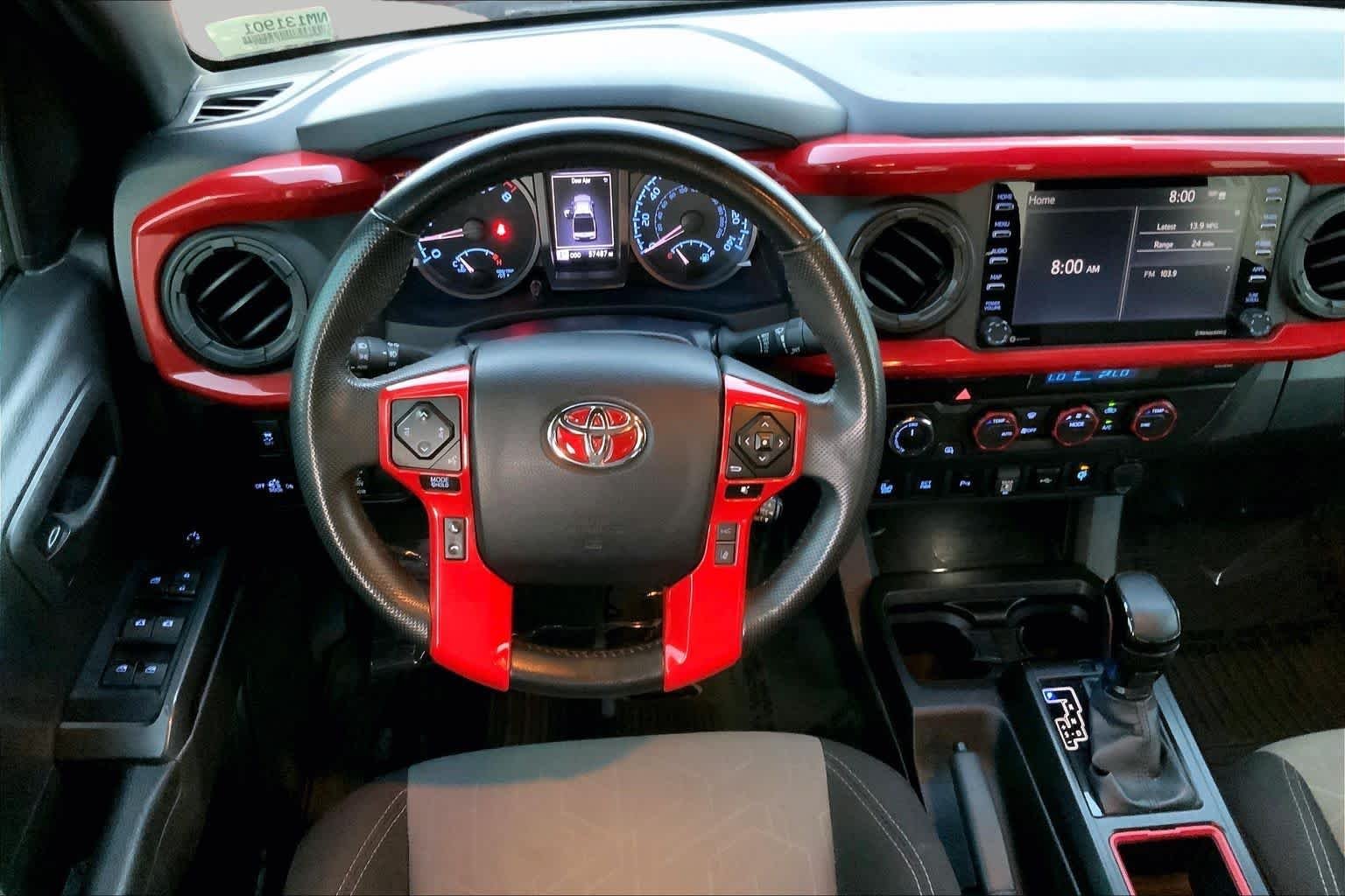Used 2022 Barcelona Red Metallic Toyota TRD Off Road image 6