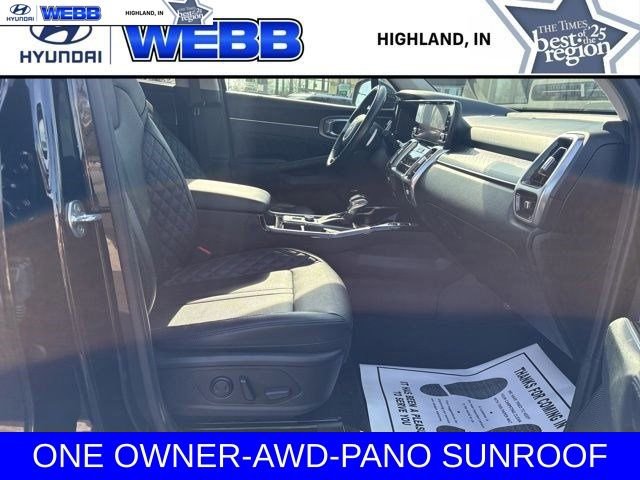 Used 2023 Black Kia SX-Prestige AWD image 22