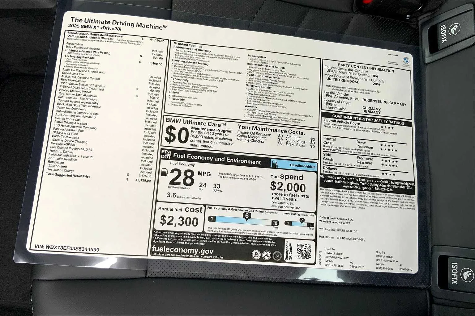 2025 BMW X1 28i - Photo 20