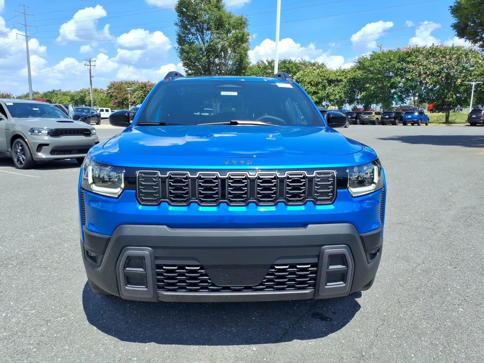 New 2026 Hydro Blue Pearl-Coat Exterior Paint Jeep Laredo image 13