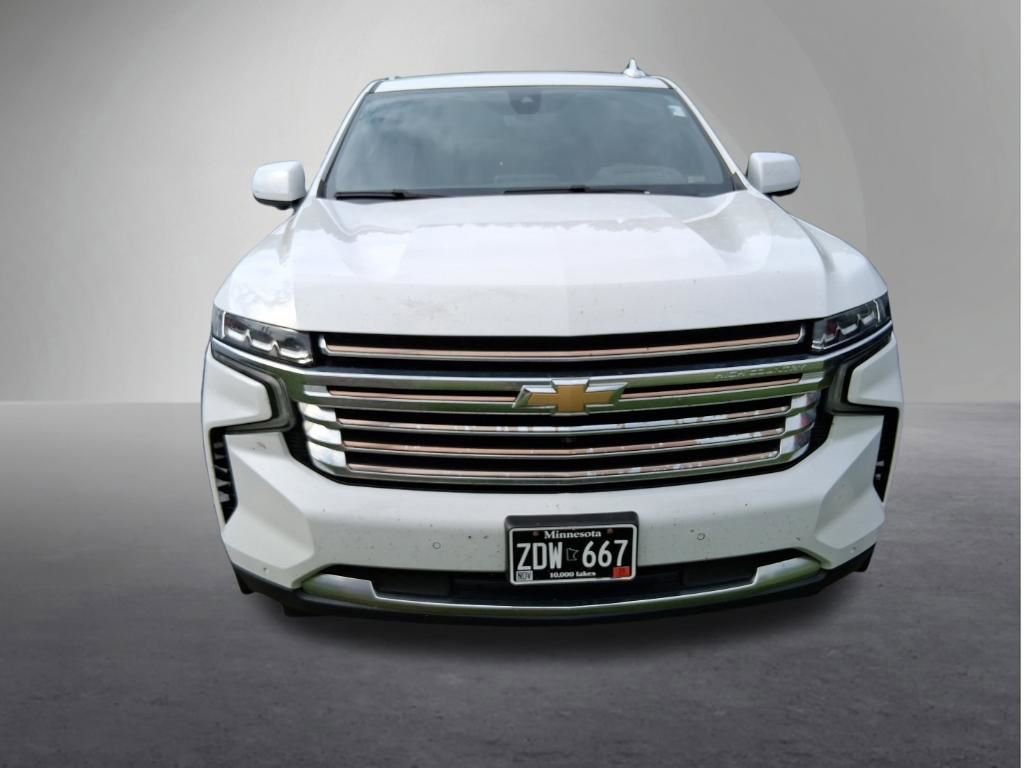 Used 2021 Chevrolet Suburban High Country with VIN 1GNSKGKL0MR431398 for sale in Red Wing, Minnesota
