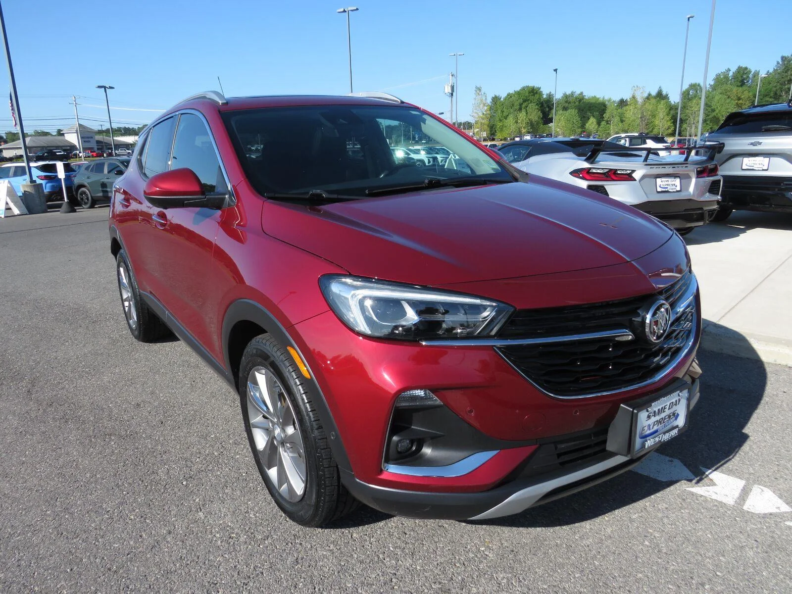 Used 2022 Cinnabar Metallic Buick Essence image 2