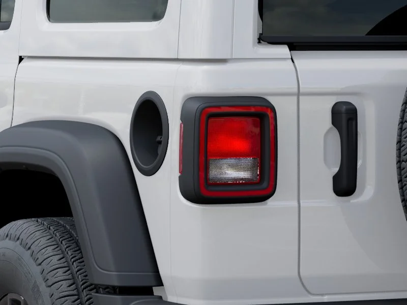 New 2026 Bright White Clear-Coat Exterior Paint Jeep Sport S image 24